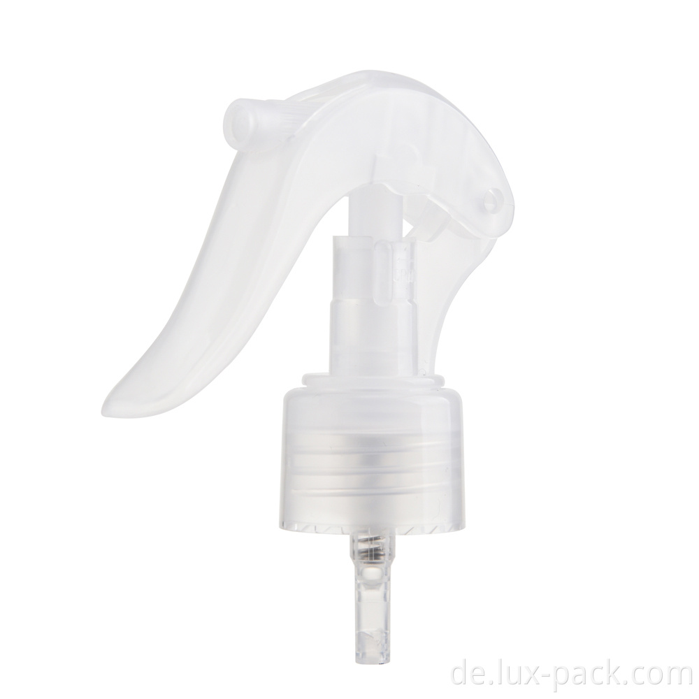 Big Mouse Mini Trigger Sprühgerät Transparentes Kunststoff -Mini -Trigger -Sprühgerät 20/410 24/410 28/410